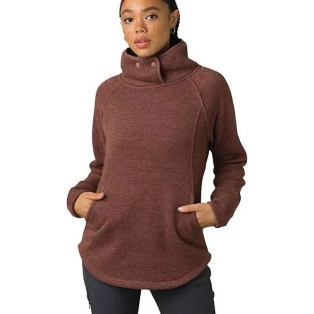 Prana Tri Thermal Threads Tunic in Clove NEW Women’s S 1966041